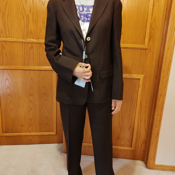 MaxMara Dark Brown Jacket - Picture 9 of 12